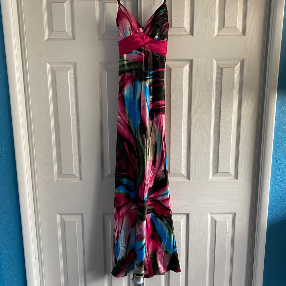 Windsor Multi Color Formal Prom Gown - image 1